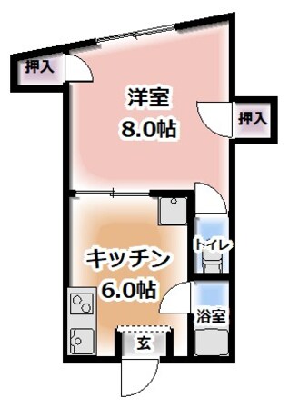 トウブ苑の物件間取画像